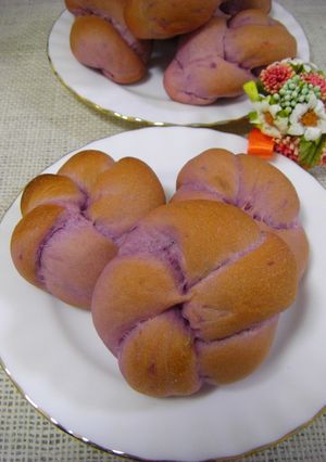 ✿~紫芋パン~✿-レシピのメイン写真