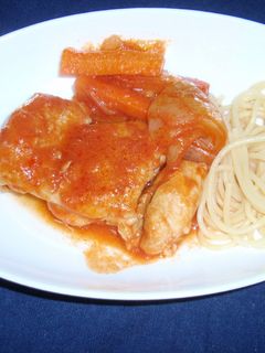 とろとろ鶏肉のトマト煮込み-レシピのメイン写真