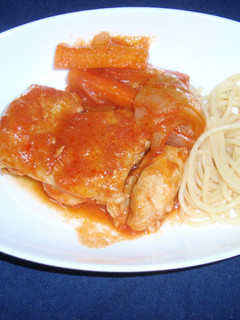 とろとろ鶏肉のトマト煮込み-レシピのメイン写真