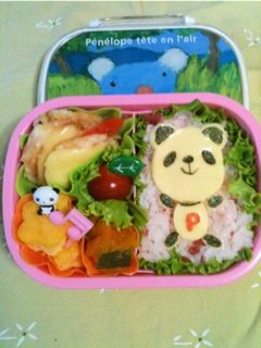 キャラ弁*パンダさん弁当-レシピのメイン写真