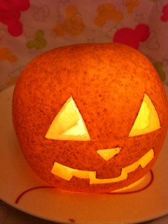 ハロウィン☆梨ジャックランタン☆-レシピのメイン写真