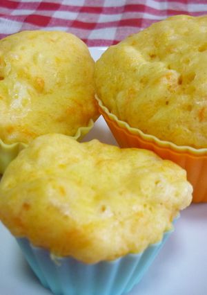HMで！にんじんとチーズの蒸しパン✿-レシピのメイン写真