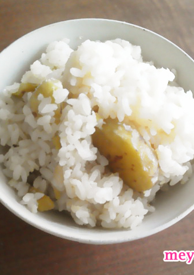 栗ごはん♪栗の甘さが引き立つ素朴な味付♪-レシピのメイン写真