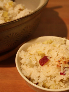 土鍋で簡単!さつまいもご飯-レシピのメイン写真