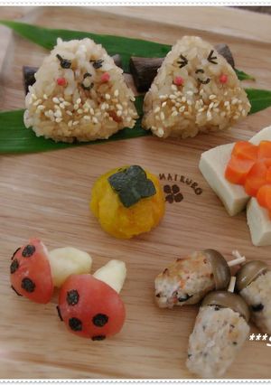 【幼児食】*秋づくしのプレート*-レシピのメイン写真