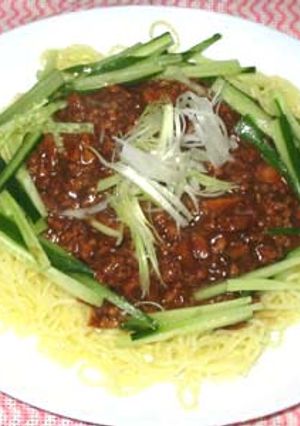 ぷり♪特選ジャージャー麺-レシピのメイン写真