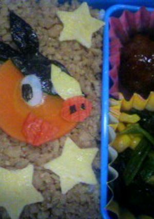 ポケモンウィッシュ・ポカブ弁当-レシピのメイン写真