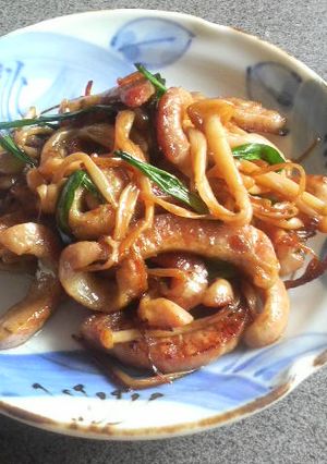 エノキとソーセージのバター醤油炒め-レシピのメイン写真