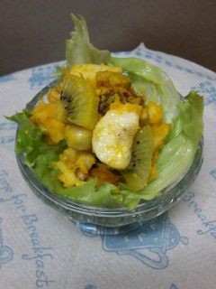 さつまいも&かぼちゃのデザートサラダ-レシピのメイン写真