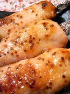 ハニーマスタードな焼き鳥◎ささみ-レシピのメイン写真
