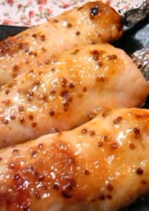 ハニーマスタードな焼き鳥◎ささみ-レシピのメイン写真