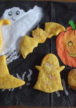 ハロウィンだぁ☆第３弾・かぼちゃクッキー-レシピのメイン写真