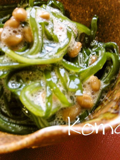 ★納豆と切り昆布のとろとろ和え★-レシピのメイン写真