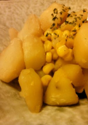 じゃが芋とコーンのグラッセ風♪-レシピのメイン写真