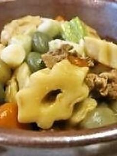 ちくわぶとこんにゃくの煮物-レシピのメイン写真