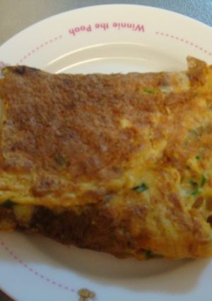 納豆卵オムレツ-レシピのメイン写真
