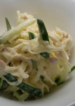 そうめんカボチャのサラダ-レシピのメイン写真
