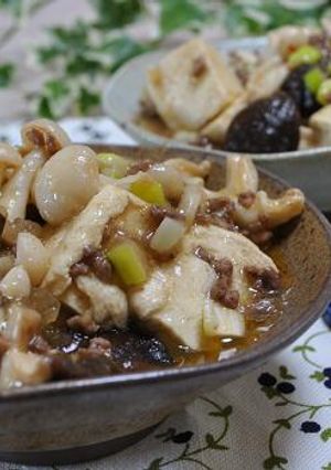 きのこ麻婆豆腐-レシピのメイン写真