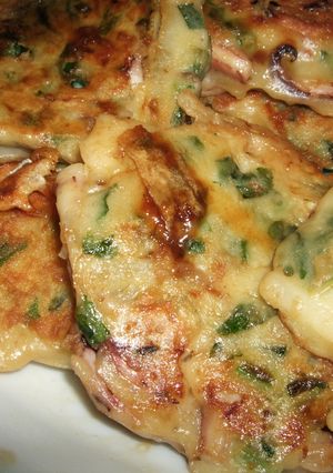 大根菜de栄養満点 簡単お焼き☆-レシピのメイン写真