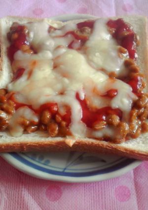 納豆チーズトースト☆-レシピのメイン写真