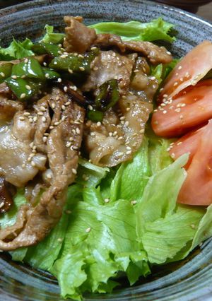 簡単！豚肉バターしょうゆ丼-レシピのメイン写真