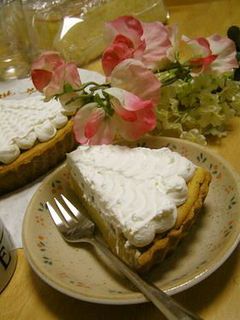 さつま芋とリンゴのタルト~生クリームのっけ♪-レシピのメイン写真