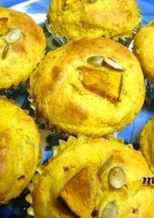 ハロウィーンに人参入りパンプキンケーキ-レシピのメイン写真