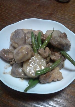 里いもと鶏肉の中華風煮物-レシピのメイン写真