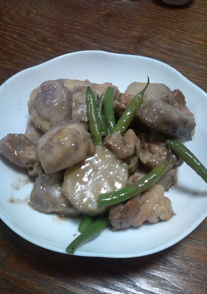 里いもと鶏肉の中華風煮物-レシピのメイン写真
