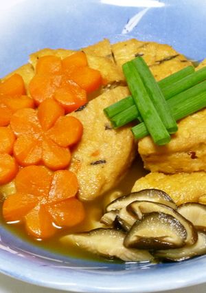超簡単飾り切り☆人参のねじり梅っ!-レシピのメイン写真