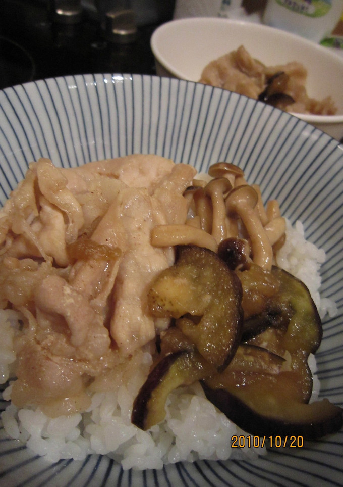 簡単めちゃ旨・我が家の豚丼♪-レシピのメイン写真