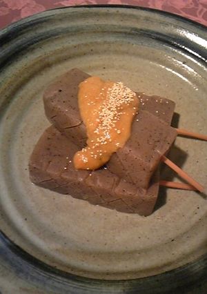 レンジで簡単　味噌こんにゃく-レシピのメイン写真
