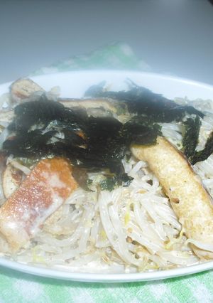 ◎◎モヤシと油揚げのマヨ胡麻和え◎◎-レシピのメイン写真