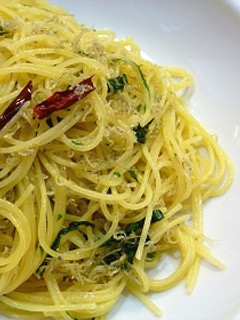 青ジソとジャコのパスタ-レシピのメイン写真