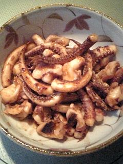 ゲソしょうが焼き-レシピのメイン写真