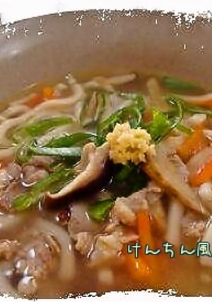 残り野菜のけんちん風うどん*-レシピのメイン写真