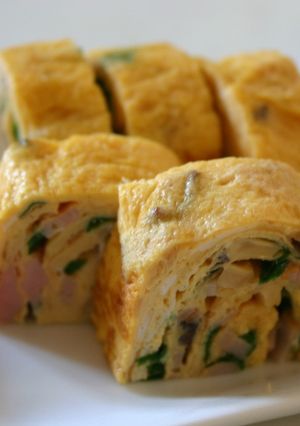 まるでニラ玉な卵焼き-レシピのメイン写真