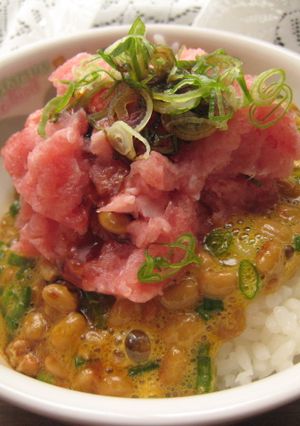 簡単♪ネバネバ最高！納豆ネギトロ丼-レシピのメイン写真