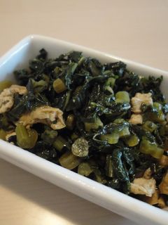 簡単!大根の葉っぱの炒め物-レシピのメイン写真