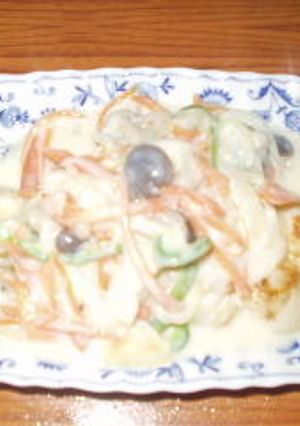 白身魚のクリームソース仕立て-レシピのメイン写真