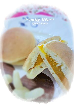【離乳食完了期】＊どら焼き風パンケーキ＊-レシピのメイン写真