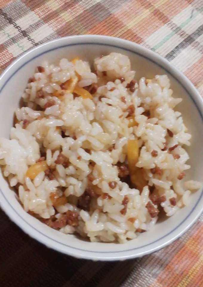 大根と牛そぼろの混ぜご飯-レシピのメイン写真