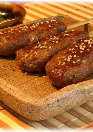 熱燗のおともに! ラクダのつくね -レシピのメイン写真