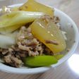 簡単!豚ひき肉と大根と長ねぎの旨旨丼