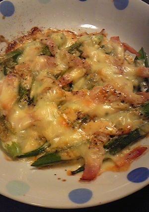 おくらマヨチーズ焼き(o＾▽＾)o)-レシピのメイン写真