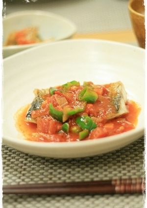♡さばの野菜たっぷりトマトソース♡-レシピのメイン写真