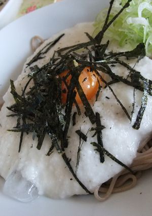とろろそば-レシピのメイン写真
