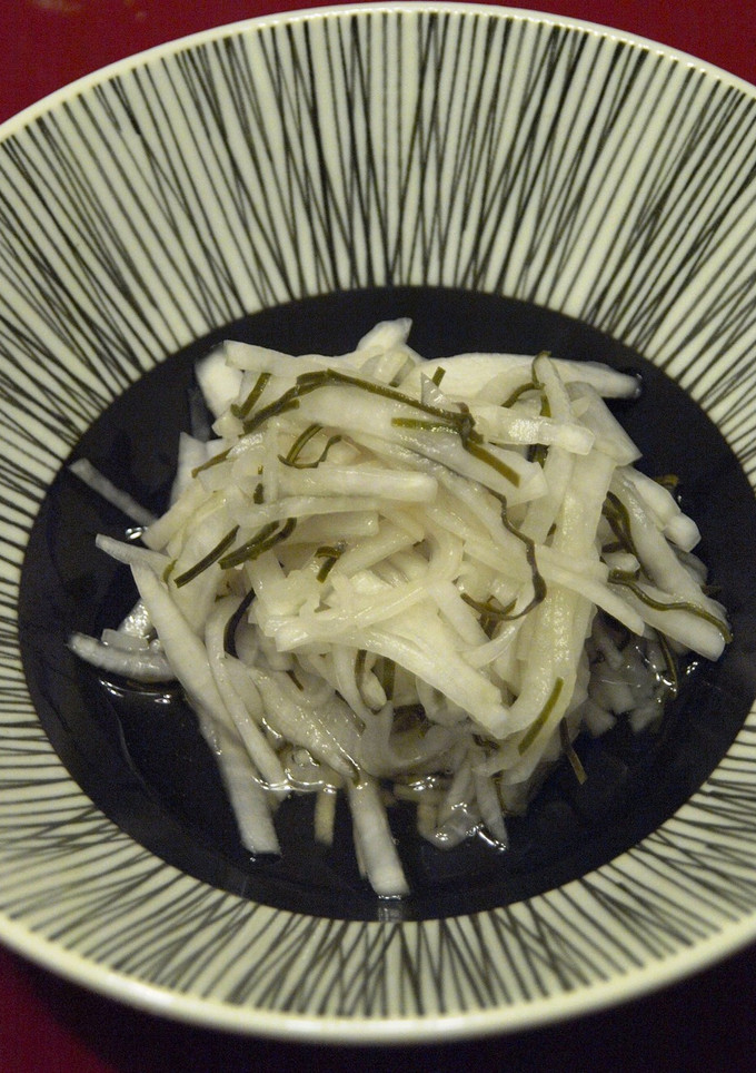 大根と細切り昆布の梅酢だしあえ-レシピのメイン写真