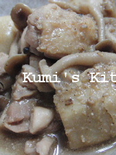 ★すり胡麻のオイスターソース煮★-レシピのメイン写真