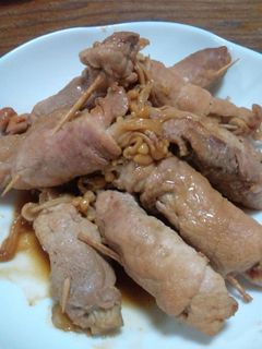 えのきの豚肉巻き照り焼き-レシピのメイン写真